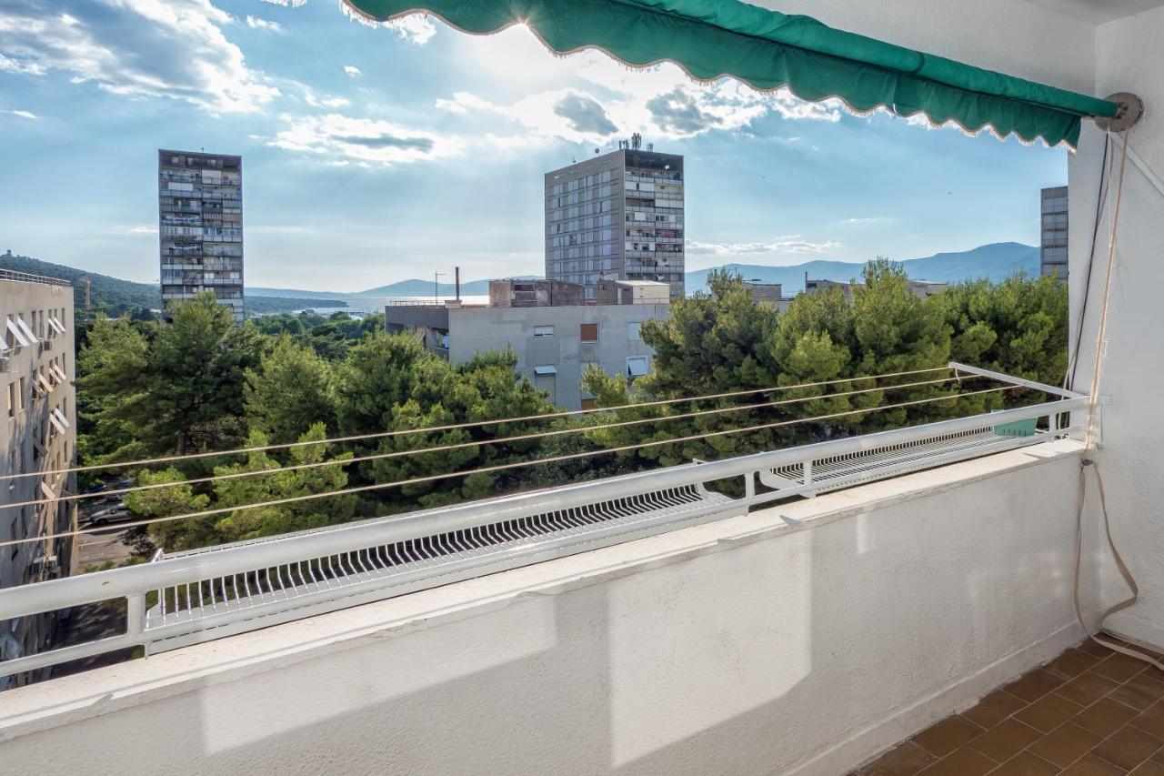 3-Bedroom Sea View Apartment - Balcony, Elevator - Spinut, Split Dış mekan fotoğraf